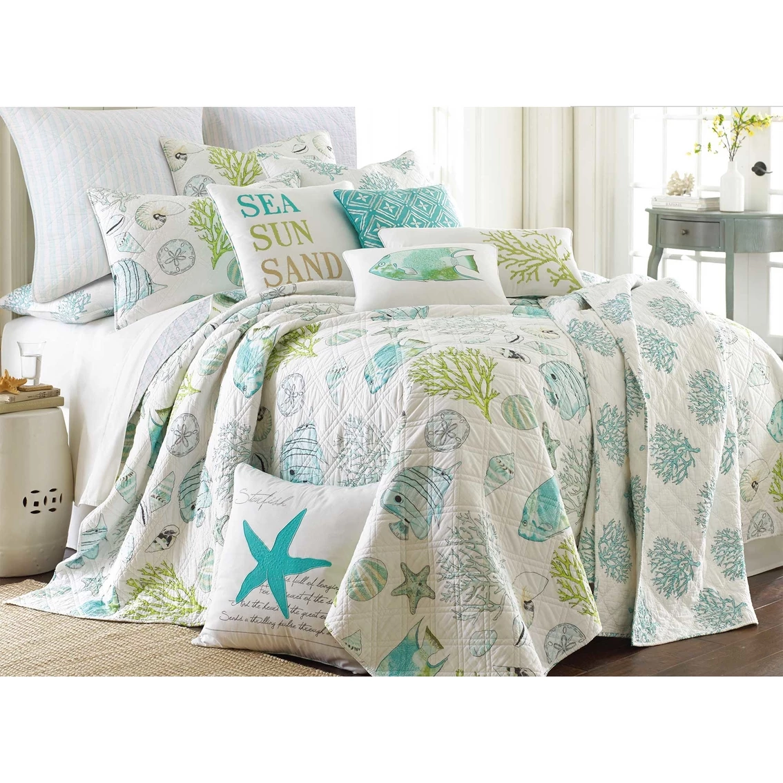 Budget ⌛ Levtex Home Biscayne Euro Sham 2 Pc. Set ???? 4 Budget ⌛ Levtex Home Biscayne Euro Sham 2 Pc. Set ???? - Image 2