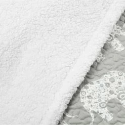 Coupon ???? Lush Decor Elephant Parade Sherpa Blanket And Coverlet ???? -Ella Jayne shop unnamed file 1044