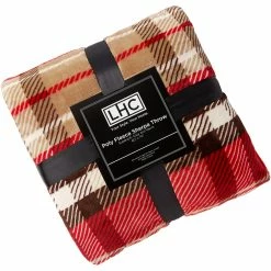 Wholesale ???? Lavish Home Poly Fleece Sherpa Throw Blanket (Phantom) ???? -Ella Jayne shop unnamed file 1101