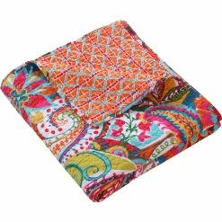 Budget ???? Levtex Home Rhapsody Quilted Throw 50 In. X 60 In. ????