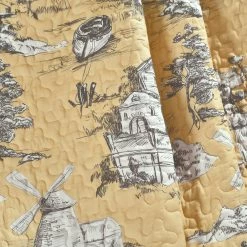 Top 10 ???? Lush Decor French Country Toile Cotton Reversible Throw ✔️ -Ella Jayne shop unnamed file 1325
