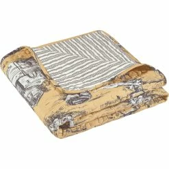 Top 10 ???? Lush Decor French Country Toile Cotton Reversible Throw ✔️ -Ella Jayne shop unnamed file 1328