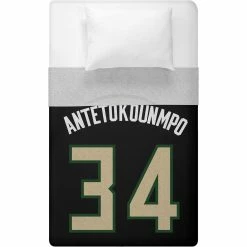 Discount ???? NBA Milwaukee Bucks Giannis Antetokounmpo Throw Blanket 60 X 80 In. ???? -Ella Jayne shop unnamed file 1420