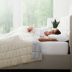 Top 10 ???? Dr. Oz Dr Oz Good Life Tencel Silver Weighted Blanket ???? -Ella Jayne shop unnamed file 1457