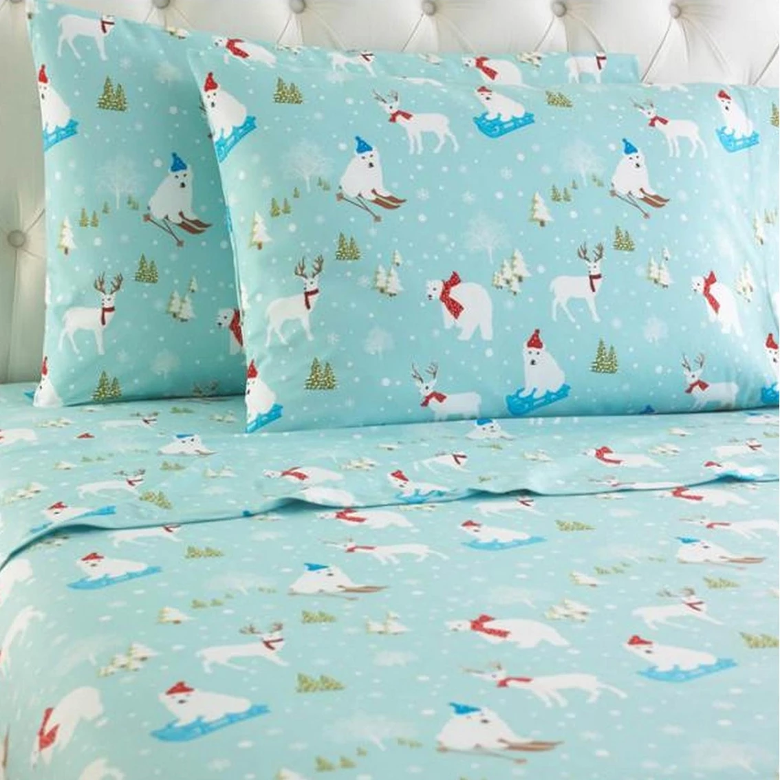 Discount ???? Micro Flannel Printed Sheet Set ???? 20 Discount ???? Micro Flannel Printed Sheet Set ???? - Image 18