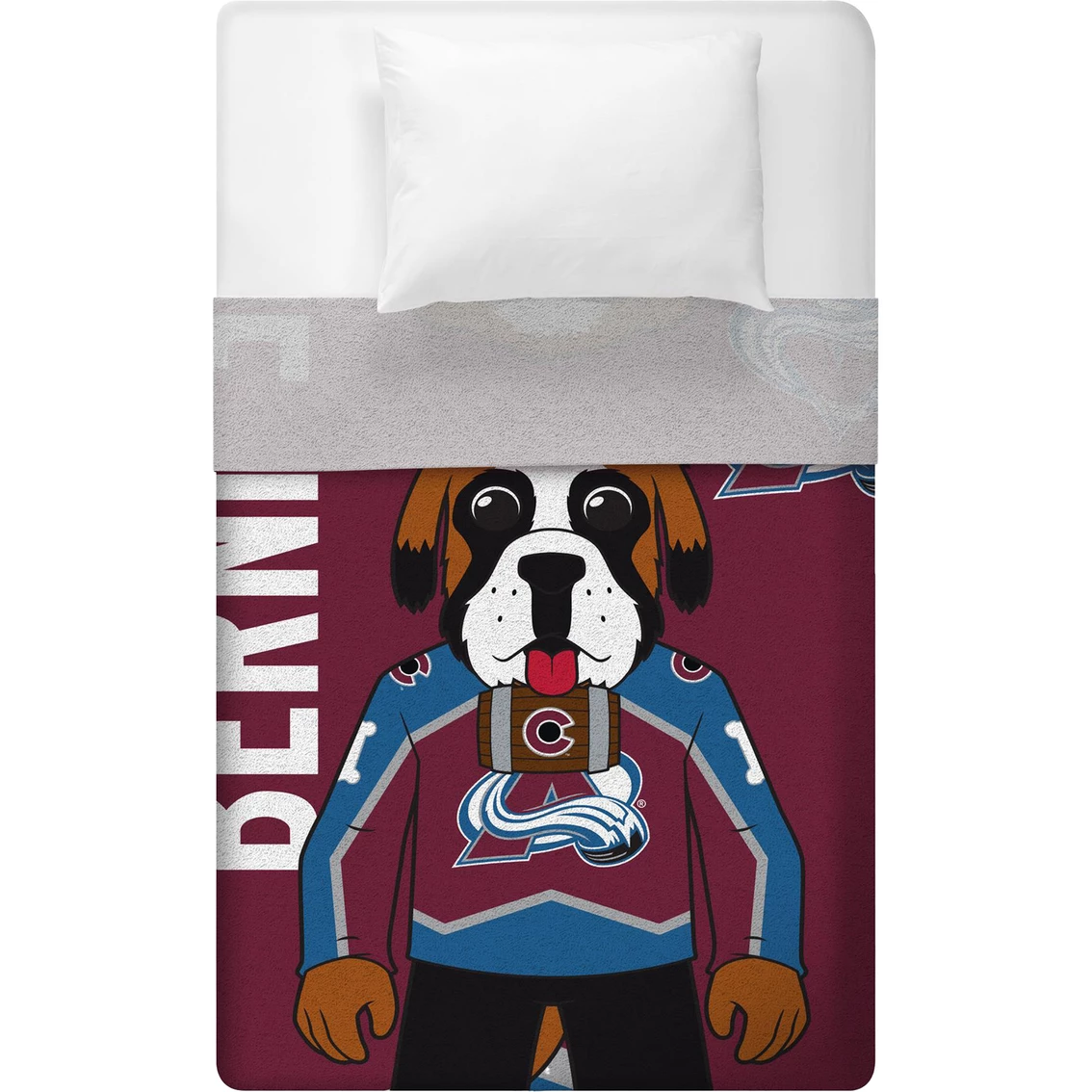 Coupon ???? NHL Colorado Avalanche Bernie 60 X 80 In. Throw Blanket ⌛ 4 Coupon ???? NHL Colorado Avalanche Bernie 60 X 80 In. Throw Blanket ⌛ - Image 2