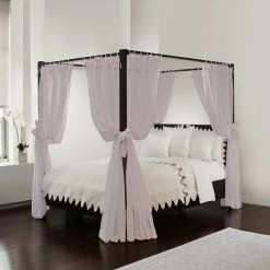 Discount ???? Royale Linens Bed Canopy Set With Top Ties And Tie Backs, All Bed Sizes ???? -Ella Jayne shop unnamed file 1480