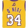 Wholesale ???? NBA Sleep Squad Los Angeles Lakers Shaquille O'Neal Jersey Raschel Plush Blanket ???? -Ella Jayne shop unnamed file 1587