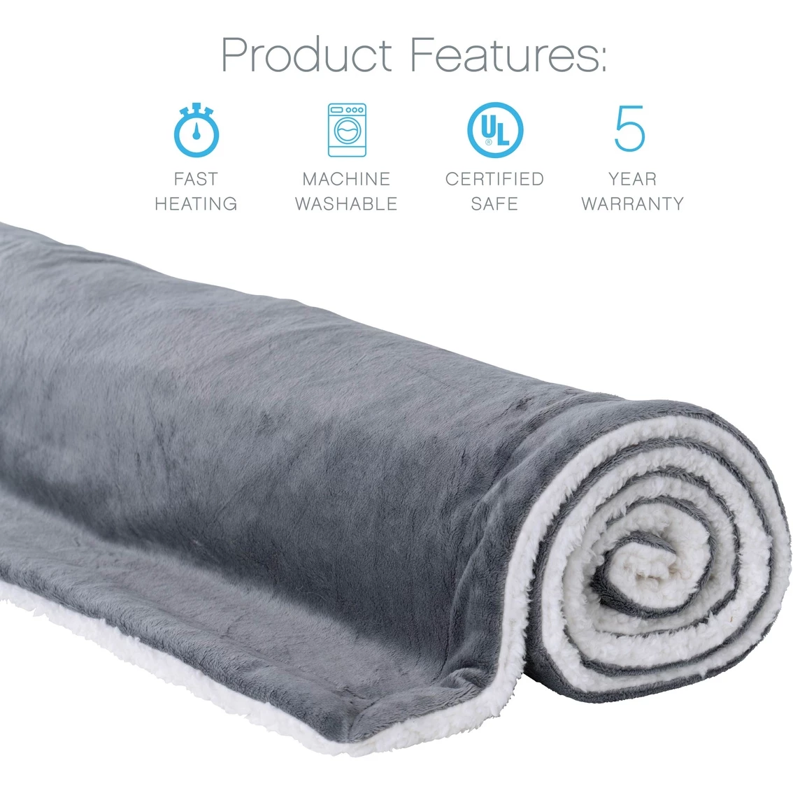 Discount ???? Pure Enrichment PureRelief Plush Heated Throw ???? 5 Discount ???? Pure Enrichment PureRelief Plush Heated Throw ???? - Image 3