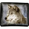 Hot Sale ???? Shavel Home Products Snowy Wolf High Pile Luxury 60 X 80 In. Oversized Throw ⭐