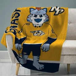 Best deal ???? NHL Nashville Predators Gnash 60 X 80 In. Throw Blanket ???? -Ella Jayne shop unnamed file 1701