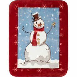 Deals ???? Shavel Home Products Snowman High Pile Luxury 60 X 80 In. Oversized Throw ????