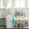 Promo ???? Lush Decor Hailey Watercolor Wave Reversible Cotton Throw ???? 2 Promo ???? Lush Decor Hailey Watercolor Wave Reversible Cotton Throw ???? -Ella Jayne shop unnamed file 1722