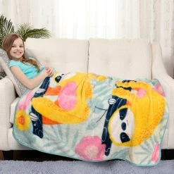 Best Sale ✨ Haven Sloth Plush Throw Blanket 40 In. X 50 In. ???? -Ella Jayne shop unnamed file 1738