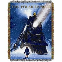 Best Sale ???? Northwest Polar Express: Engine Wonder Woven Tapestry Throw ????