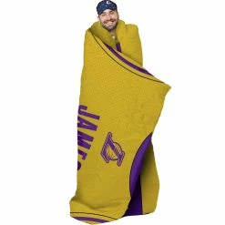 Coupon ⭐ NBA Sleep Squad Los Angeles Lakers LeBron James Jersey Raschel Plush Blanket ???? -Ella Jayne shop unnamed file 1806