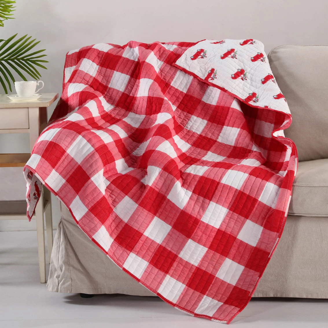 Flash Sale ⭐ Levtex Home Road Trip Quilted Throw 50 In. X 60 In. ✨ 4 Flash Sale ⭐ Levtex Home Road Trip Quilted Throw 50 In. X 60 In. ✨ - Image 2