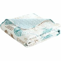 Best Pirce ???? Lush Decor Harbor Life Throw 50 X 60 In. ✔️ -Ella Jayne shop unnamed file 1901