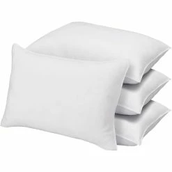 Wholesale ???? Ella Jayne Overstuffed Plush Allergy Resistant Gel Filled Side/Back Sleeper Pillow ????