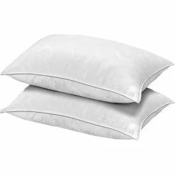 Best Sale ???? Ella Jayne Allergy Free White Down Pillow With MicronOne Technology 2 Pk. ????