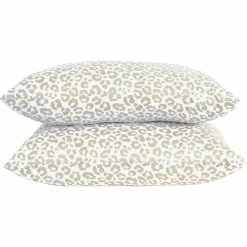 Best reviews of ???? SPRINGLOFT 2 Pack Leopard Printed Pillow Jumbo ????
