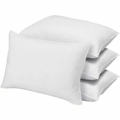 Top 10 ⌛ Ella Jayne Soft Plush Gel Fiber Filled Allergy Resistant Stomach Sleeper Pillow ????