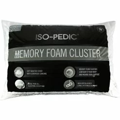 Outlet ???? Iso-Pedic Memory Foam Cluster Bed Pillow ????