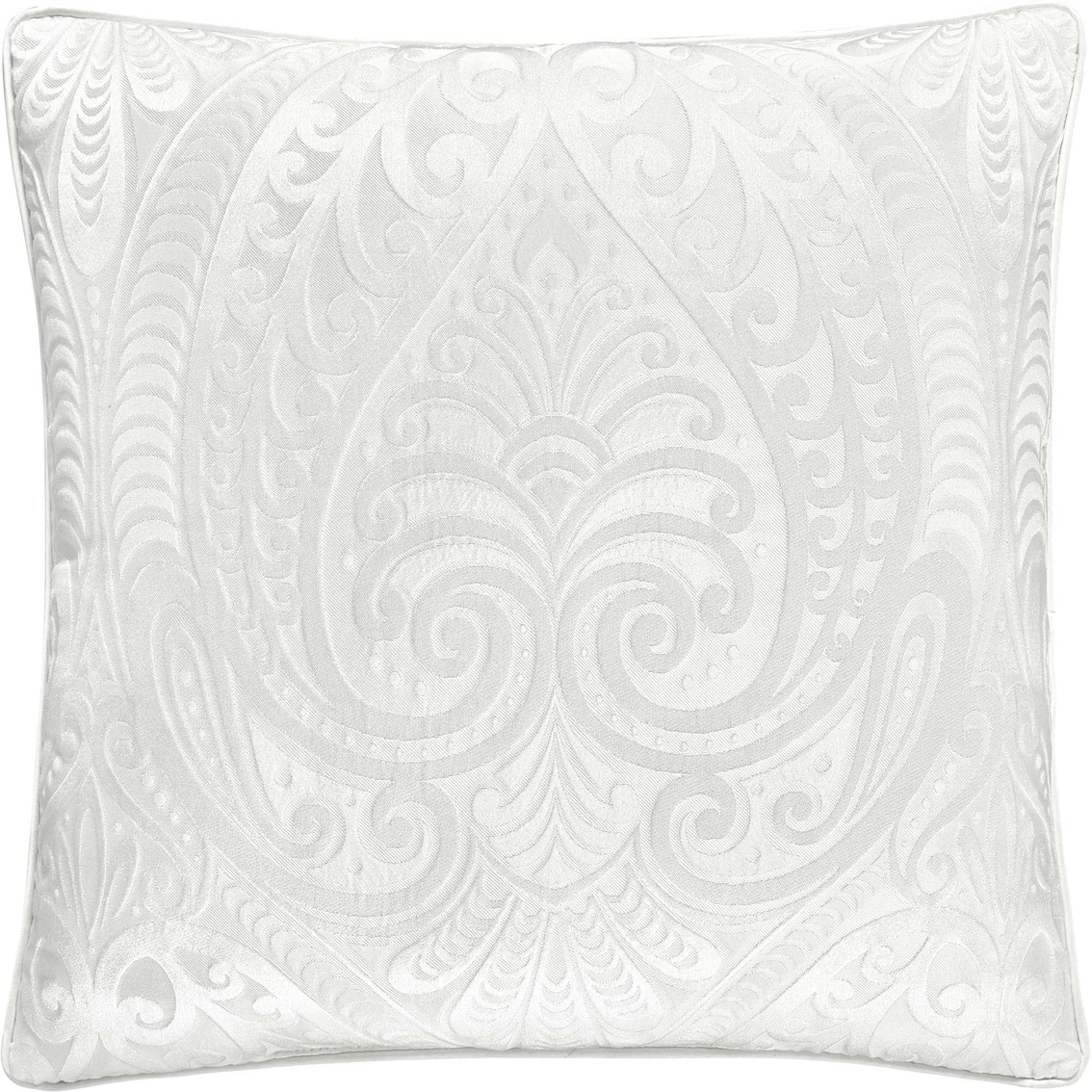 Brand new ???? J. Queen New York Bianco White 18 In. Square Decorative Throw Pillow ???? 3 Brand new ???? J. Queen New York Bianco White 18 In. Square Decorative Throw Pillow ????