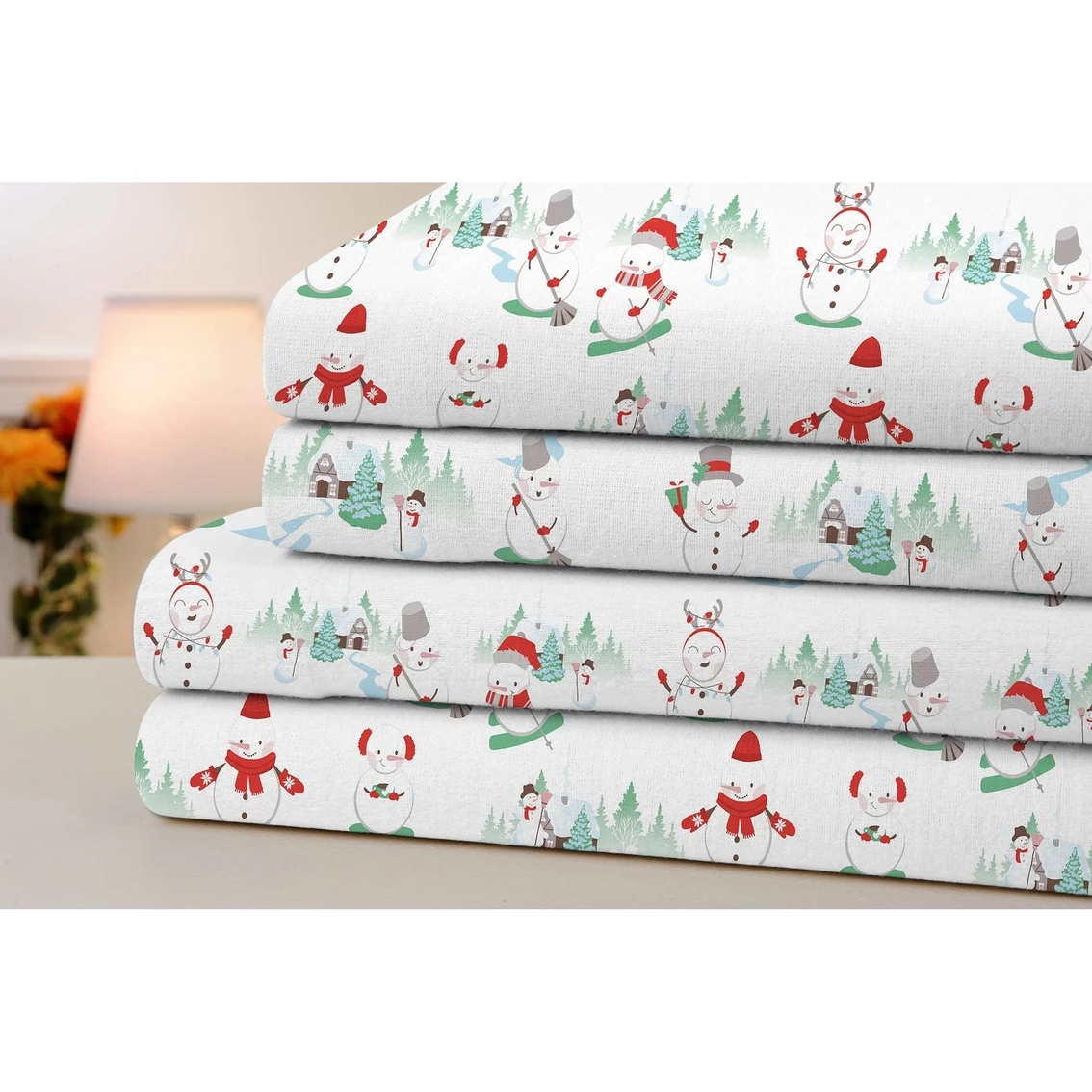 Coupon ???? Bibb Home 4 Pc. Printed Flannel Sheet Set ⌛ 5 Coupon ???? Bibb Home 4 Pc. Printed Flannel Sheet Set ⌛ - Image 4
