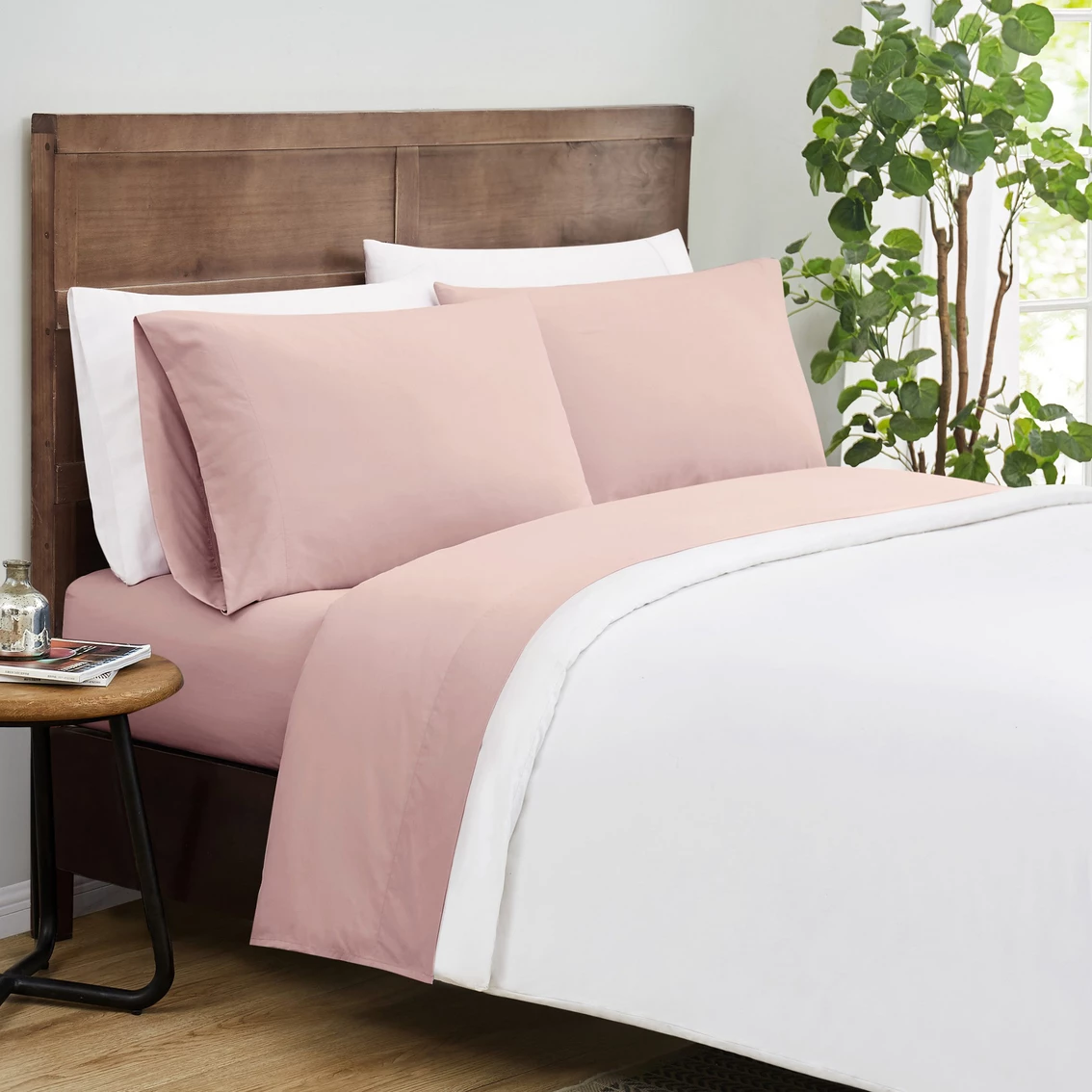 Cheapest ???? Truly Calm Silver Cool Blue 4 Pc. Sheet Set ???? 4 Cheapest ???? Truly Calm Silver Cool Blue 4 Pc. Sheet Set ???? - Image 2