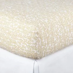 Cheapest ???? Peacock Alley Fern Washed Percale Fitted Sheet ????