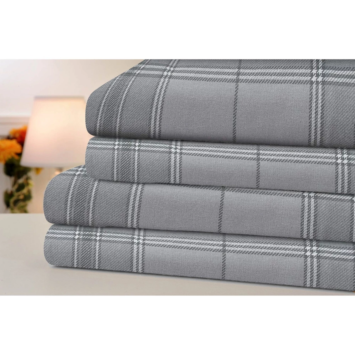 Coupon ???? Bibb Home 4 Pc. Printed Flannel Sheet Set ⌛ 6 Coupon ???? Bibb Home 4 Pc. Printed Flannel Sheet Set ⌛ - Image 5