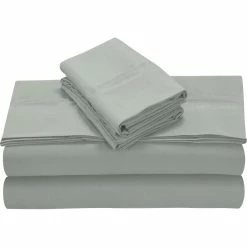 Best Pirce ???? Tribeca Living Super Soft Solid Easy Care Extra Deep Pocket Sheet Set ⭐ -Ella Jayne shop unnamed file 419