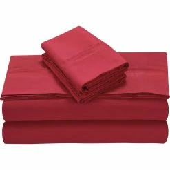 Best Pirce ???? Tribeca Living Super Soft Solid Easy Care Extra Deep Pocket Sheet Set ⭐ -Ella Jayne shop unnamed file 421