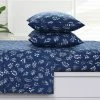 Top 10 ???? Azores Eva Floral 170 GSM Flannel Extra Deep Pocket Sheet Set ????