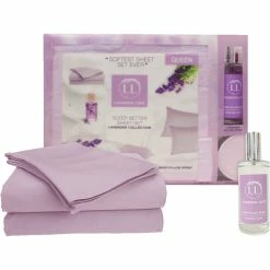 Deals ???? Lavender Love Sleep Better 4 Pc. Sheet Set ????