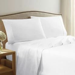 Flash Sale ⌛ Martex 400 Thread Count Solid Sateen Sheet Set ????