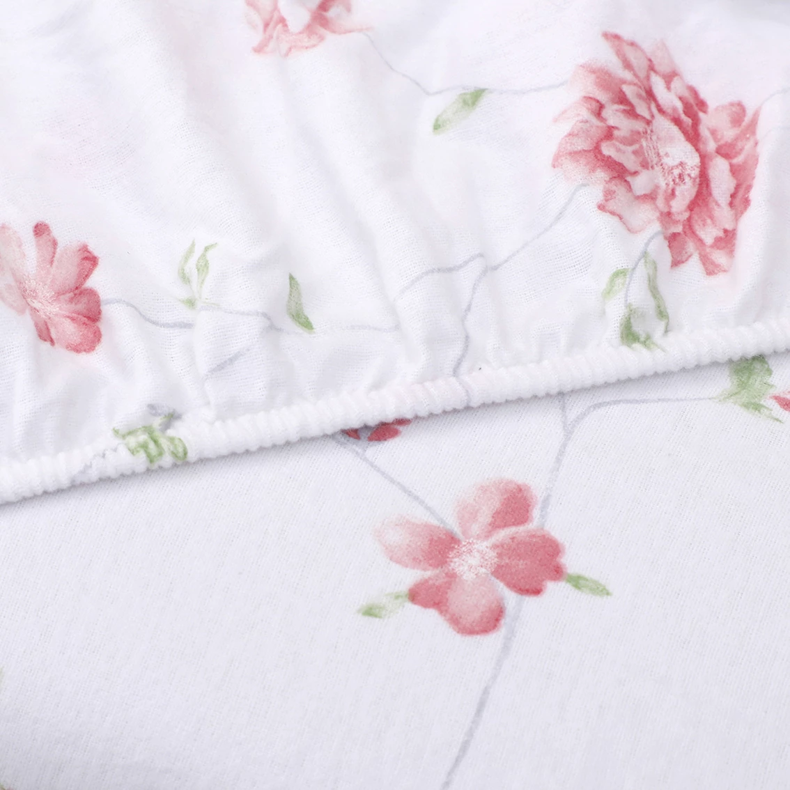 Wholesale ???? EnvioHome Cotton Flannel Sheet Set - Blush Floral, Queen ???? 5 Wholesale ???? EnvioHome Cotton Flannel Sheet Set - Blush Floral, Queen ???? - Image 3