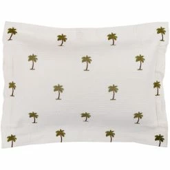 Best deal ???? Realeza Palm European Matelasse Standard Sham ????