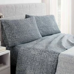 Promo ???? Martex Easy Living Printed Crosshatch Sheet Set ???? -Ella Jayne shop unnamed file 687