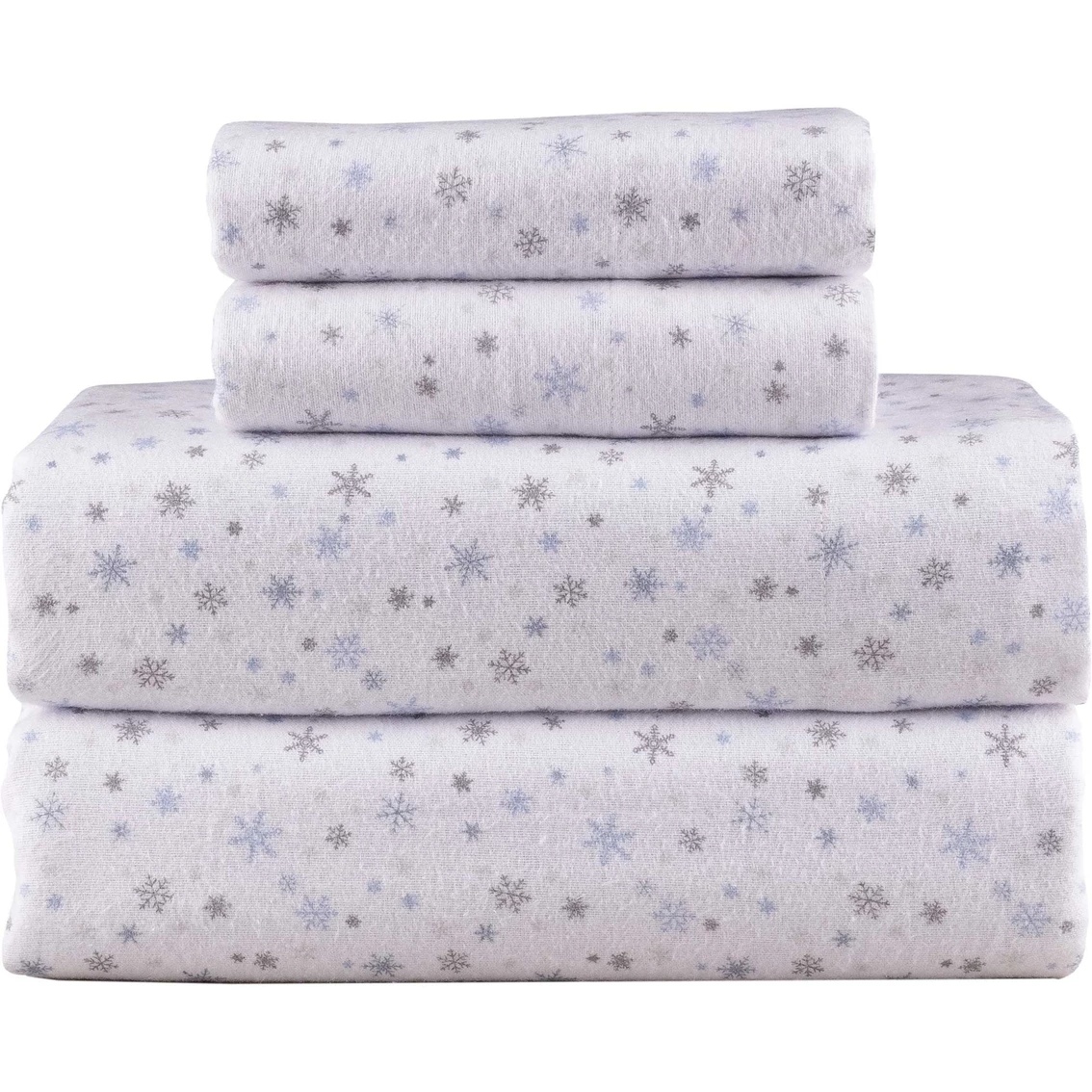 Best reviews of ???? Style Selections 100% Cotton Snowflake Flannel 4 Pc. Sheet Set ???? 4 Best reviews of ???? Style Selections 100% Cotton Snowflake Flannel 4 Pc. Sheet Set ???? - Image 2