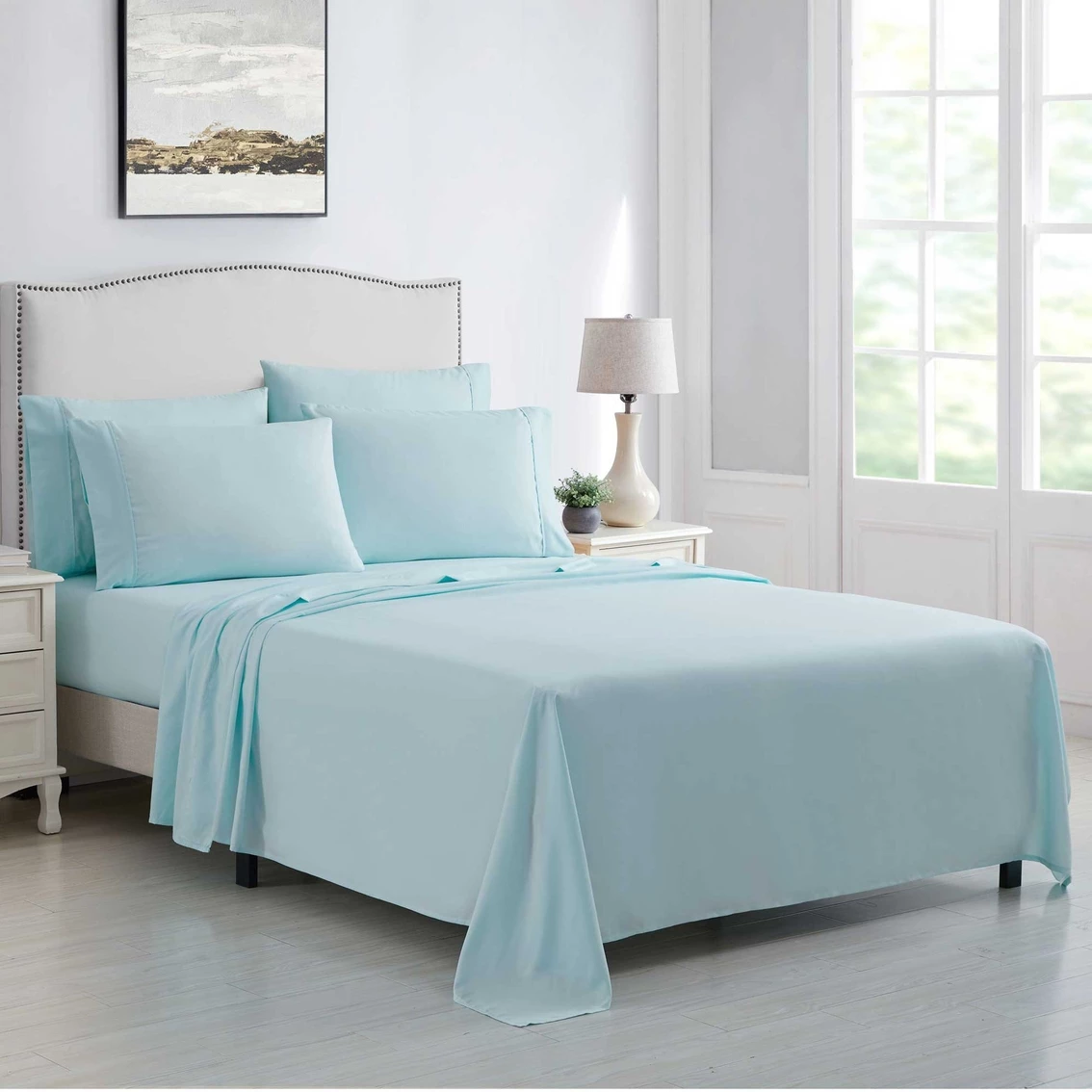 Cheapest ???? Kathy Ireland Home Brushed Microfiber Sheet 6 Pc. Set ???? 3 Cheapest ???? Kathy Ireland Home Brushed Microfiber Sheet 6 Pc. Set ????