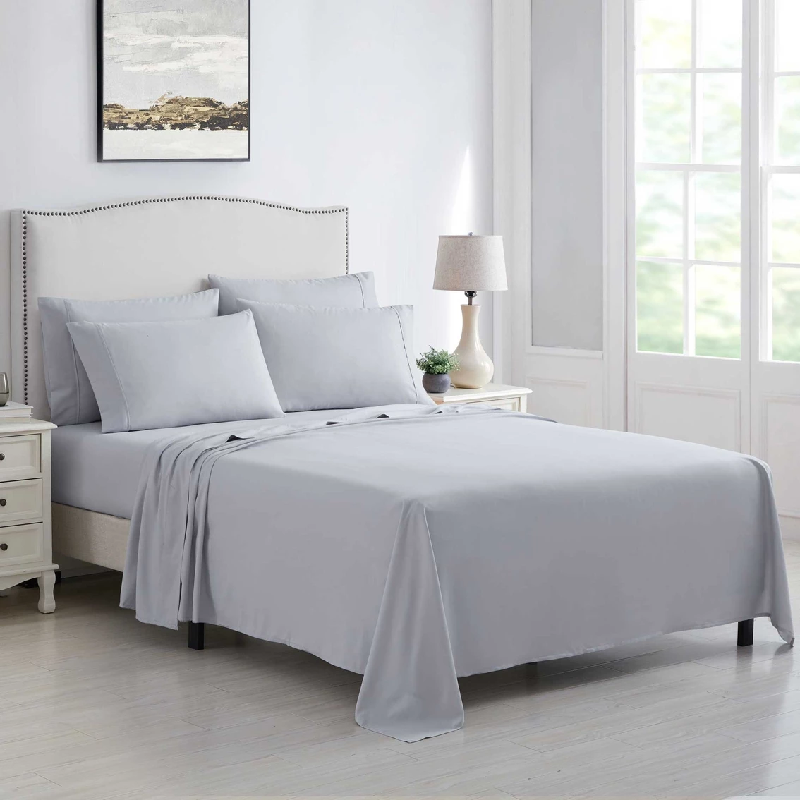 Cheapest ???? Kathy Ireland Home Brushed Microfiber Sheet 6 Pc. Set ???? 6 Cheapest ???? Kathy Ireland Home Brushed Microfiber Sheet 6 Pc. Set ???? - Image 4