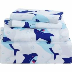 Hot Sale ???? Harper Lane Shark Fun Sheet Set ⌛