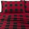 Brand new ✔️ Style Selections 100% Cotton Buffalo Plaid Flannel 4 Pc. Sheet Set ???? -Ella Jayne shop unnamed file 772