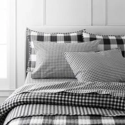 Best Pirce ???? Martha Stewart Collection 300 Thread Count Gingham Check Percale Sheet Set ✨ -Ella Jayne shop unnamed file 803