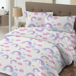 Promo ⌛ Simply Perfect Microfiber Sheet Set Cloud ✨