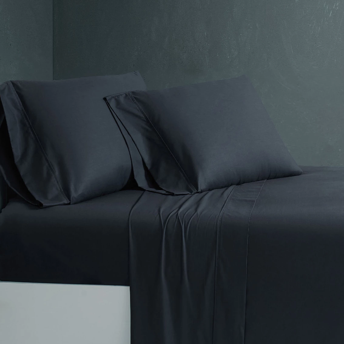 Wholesale ???? Sean John Solid Cotton Percale Sheet Set ❤️ 6 Wholesale ???? Sean John Solid Cotton Percale Sheet Set ❤️ - Image 4