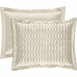 Flash Sale ???? J. Queen New York Satinique Natural King Quilted Sham ⌛
