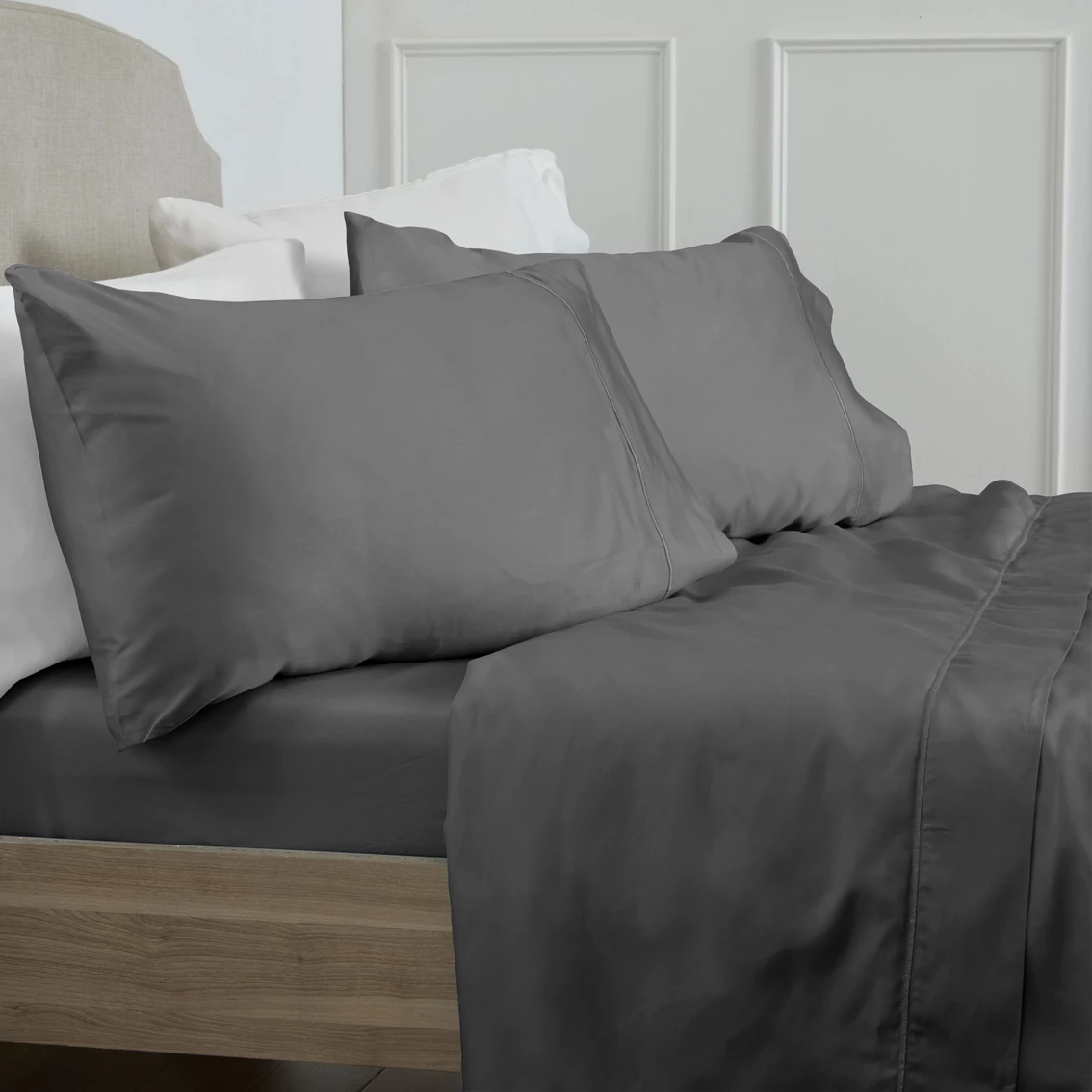 Promo ⭐ Nile Delta 400 Thread Count Egyptian Cotton Sheet Set ✔️ 3 Promo ⭐ Nile Delta 400 Thread Count Egyptian Cotton Sheet Set ✔️